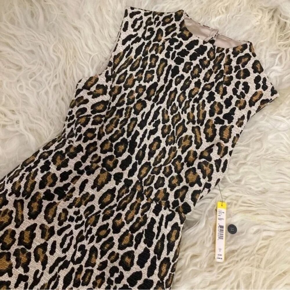 ALICE + OLIVIA Animal Print Mini Dress - Picture 13 of 16